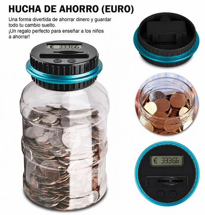Hucha Inteligente con Contador Digital